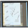 Image 1 : The Sopranos facsimile signed script