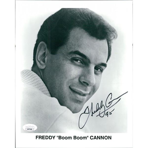 Singer Freddy Cannon Signed Photo
