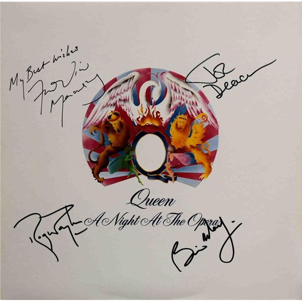 Queen signed A Night At The Opera album