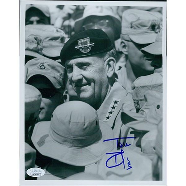 General Tommy Franks Signed Photo