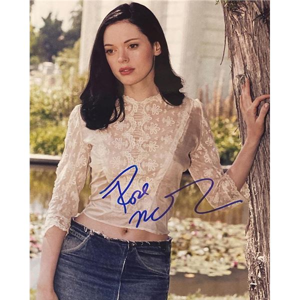Scream Rose McGowan signed photo