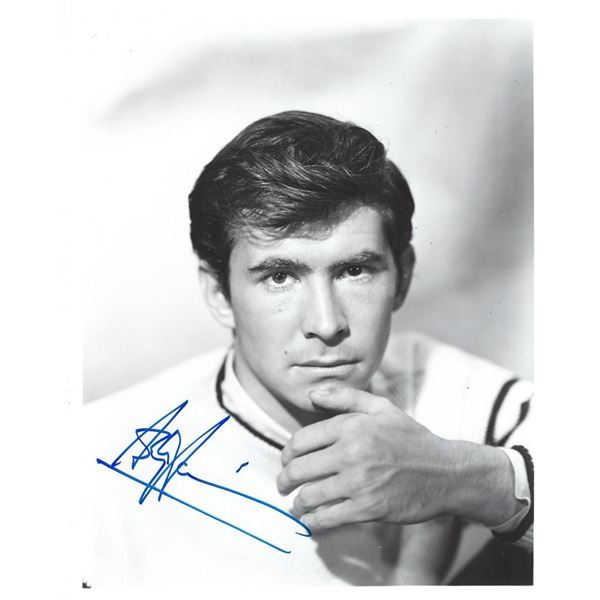 Psycho Anthony Perkins signed Psycho photo