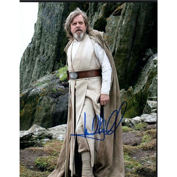 Star Wars Mark Hamill facsimile signed photo