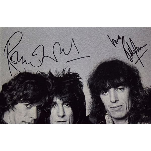 The Rolling Stones facsimile signed promo photo