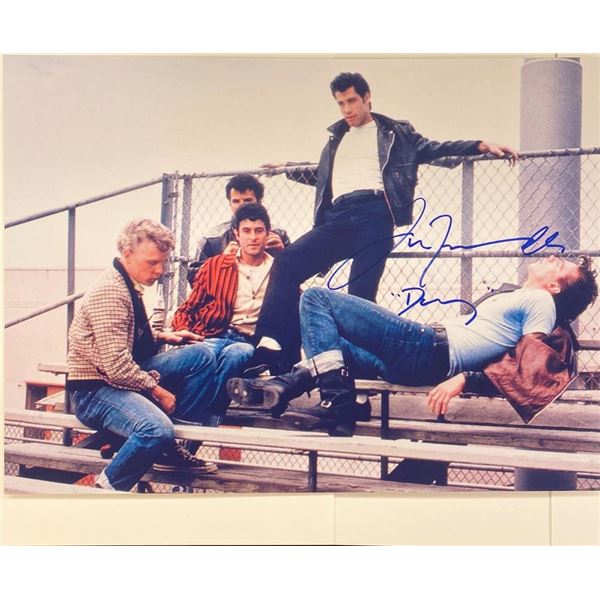 Grease John Travolta facsimile signed movie photo