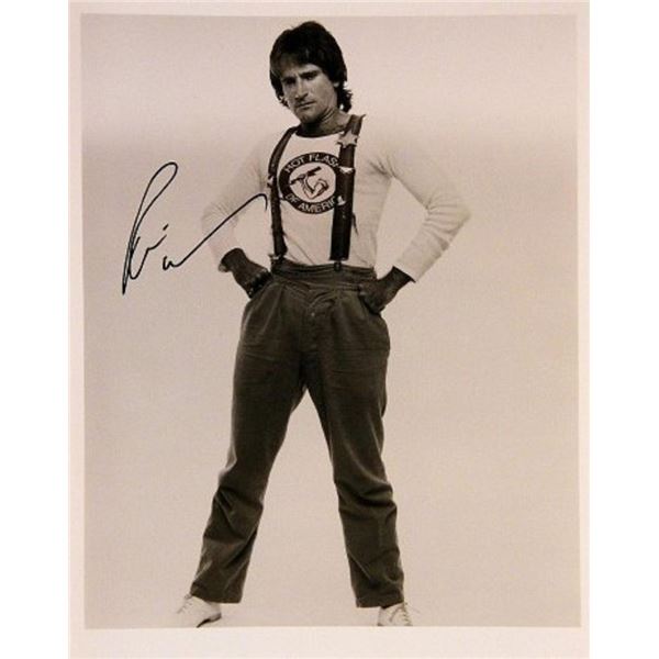 Robin Williams facsimile signed promo photo