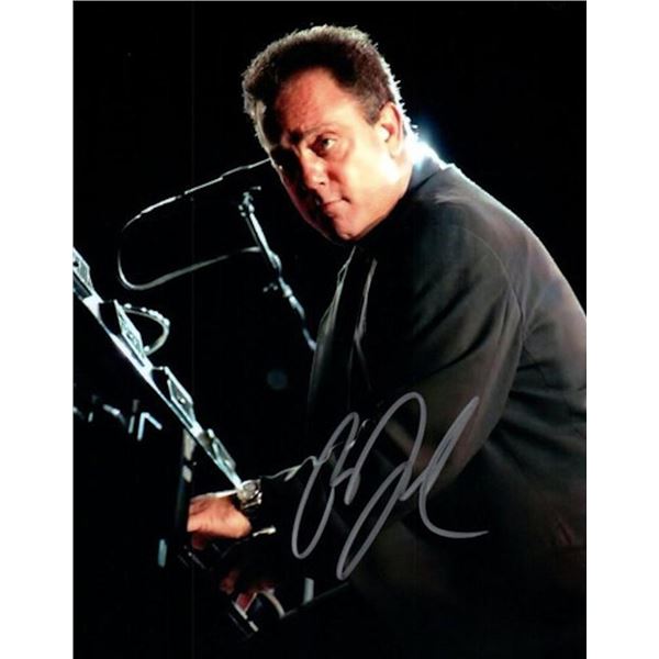 Billy Joel facsimile signed photo