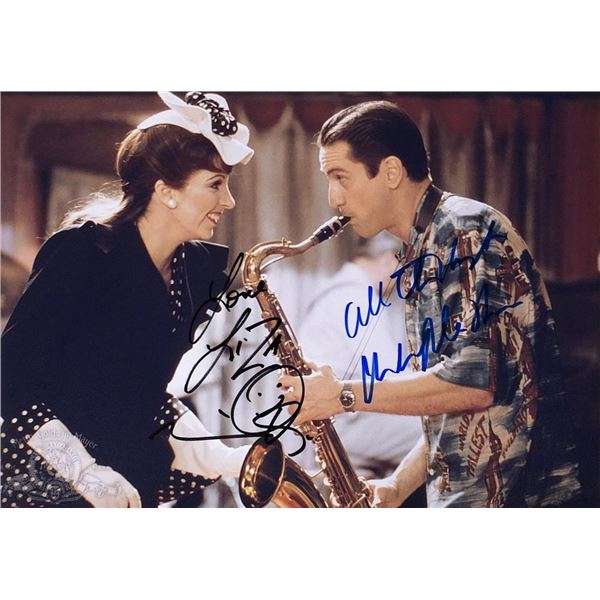 New York, New York Liza Minnelli and Robert De Niro facsimile signed movie photo