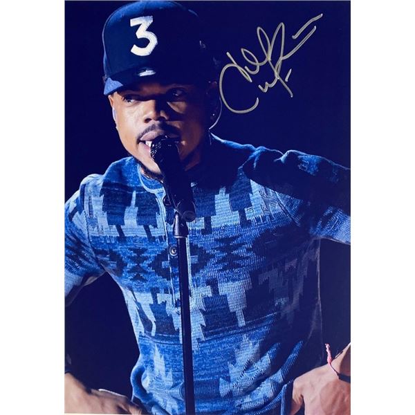 Chance the Rapper facsimile signed  photo