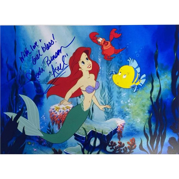 The Little Mermaid Jodi Benson facsimile signed movie photo