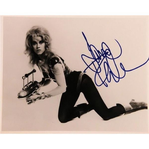 Jane Fonda facsimile signed movie still photo