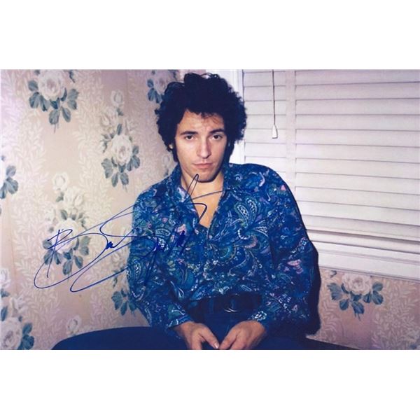 Bruce Springsteen facsimile signed  photo