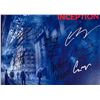 Image 1 : Inception cast facsimile signed movie photo