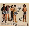 Image 1 : The Rolling Stones facsimile signed promo photo