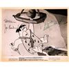 Image 1 : Hanna Barbera The Flintstone signed  still photo