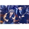 Image 1 : AC/DC Brian Johnson and Angus Young facsimile signed  photo