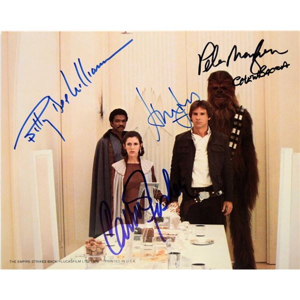 Star Wars  facsimile signed movie still photo