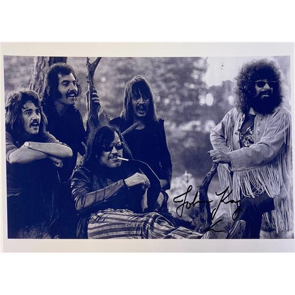Steppenwolf John Kay facsimile signed  photo