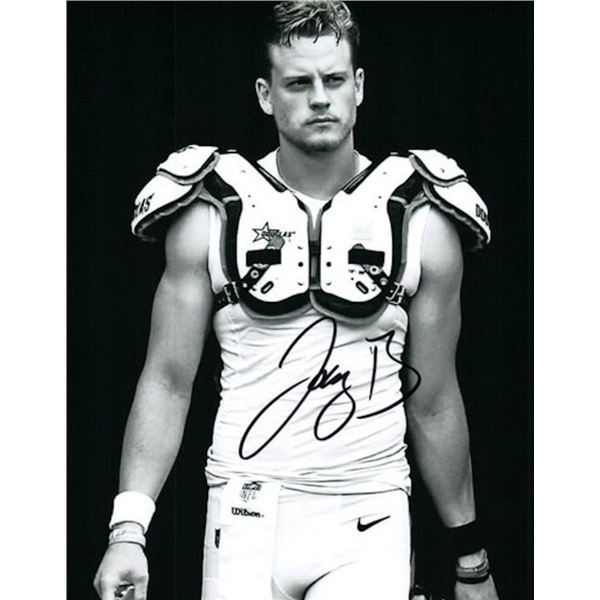 Cincinnati Bengals Joe Burrow facsimile signed photo