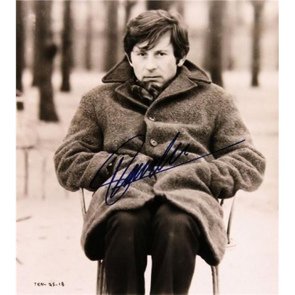 Roman Polanski signed portrait photo