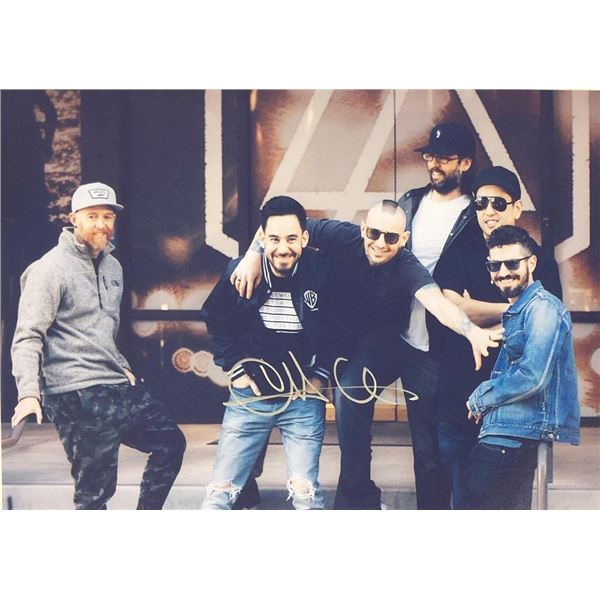 Linkin Park Chester Bennington facsimile signed  photo
