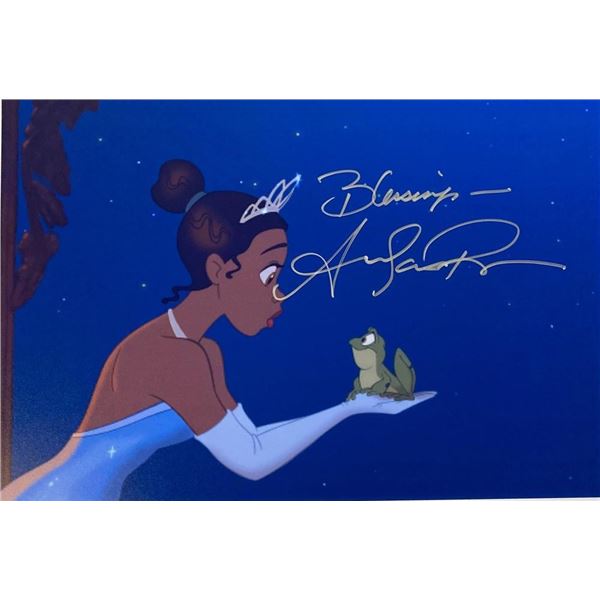 The Princess and the Frog Anika Noni Rose facsimile signed  movie photo