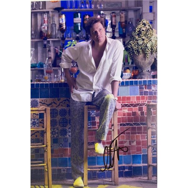 Colin Firth facsimile signed  movie photo