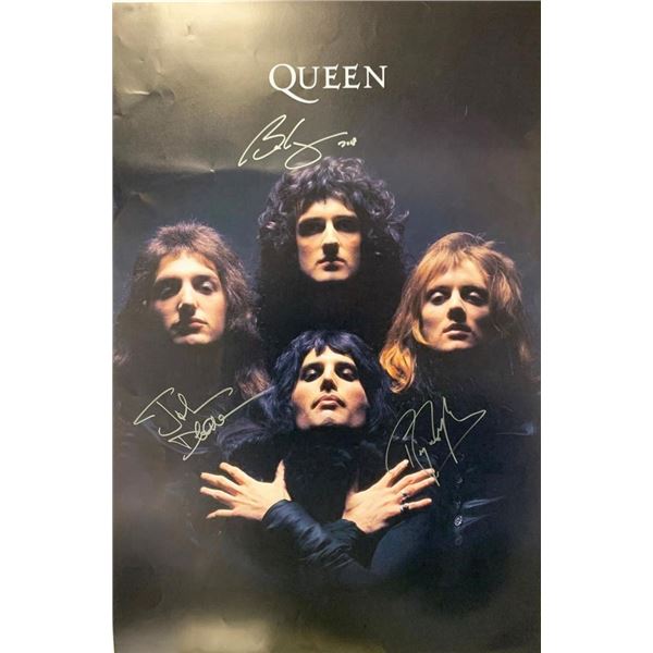 Queen band facsimile signed  photo