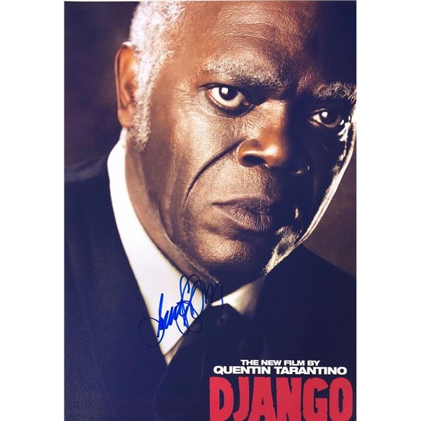 Django Unchained Samuel L. Jackson facsimile signed  movie photo