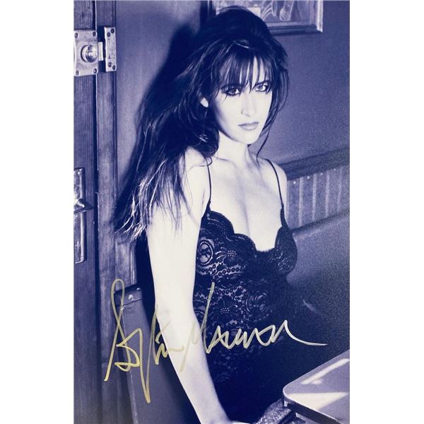 Sophie Marceau facsimile signed  photo