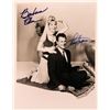 Image 1 : Barbara Eden and Larry Hagman facsimile signed promo photo