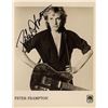 Image 1 : Peter Frampton facsimile signed promo photo