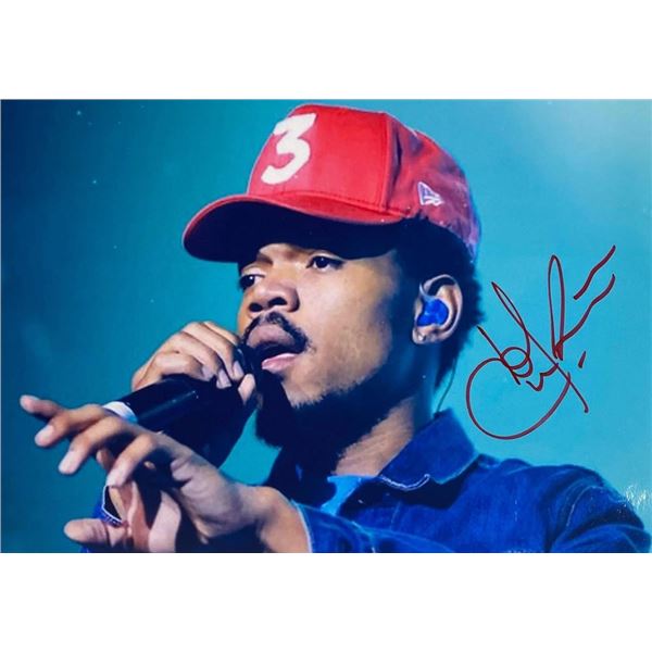 Chance the Rapper facsimile signed  photo