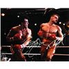 Image 1 : Sylvester Stallone & Dolph Lungren signed movie photo