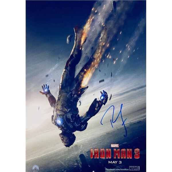 Iron Man 3 Robert Downey Jr. facsimile signed movie photo