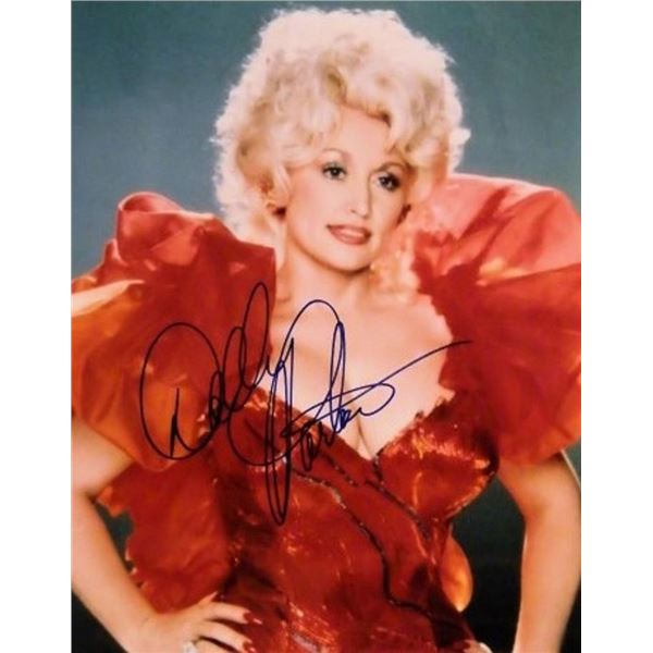 Dolly Parton facsimile signed promo photo