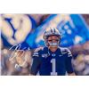Image 1 : BYU Cougars Zach Wilson facsimile signed photo