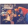 Image 1 : Back to the Future Christopher Lloyd and Michael J. Fox facsimile signed movie photo