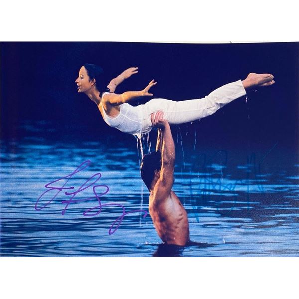 Dirty Dancing Jennifer Grey and Patrick Swayze facsimile signed movie photo
