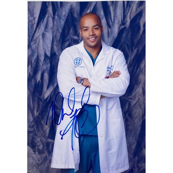 Scrubs Donald Faison facsimile signed  photo