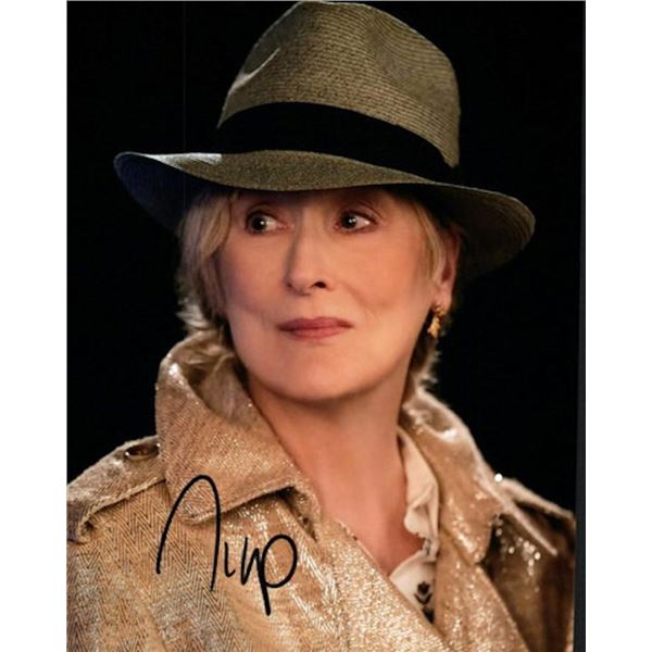 Meryl Streep facsimile signed photo