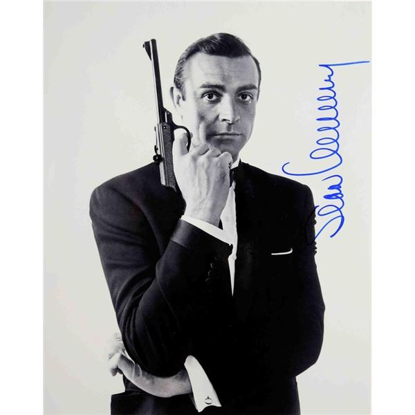 Sean Connery facsimile signed portrait photo