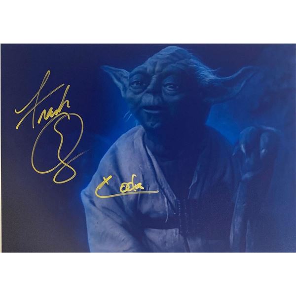 Star Wars Yoda Frank Oz facsimile signed  movie photo