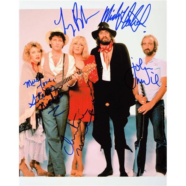 Fleetwood Mac facsimile signed promo photo