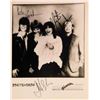 Image 1 : The Pretenders facsimile signed promo photo