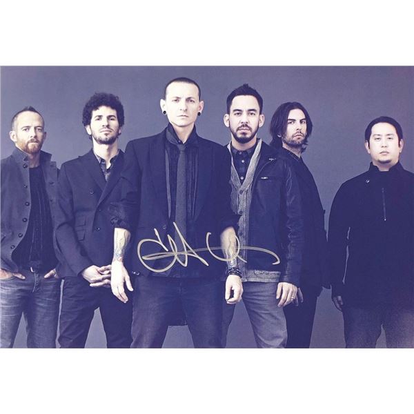 Linkin Park Chester Bennington facsimile signed  photo
