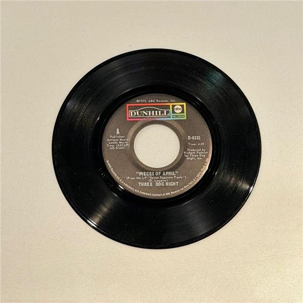Three Dog Night Pieces of April 45 Album