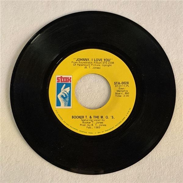 Booker T and The MGs Time is Tight 45 Album