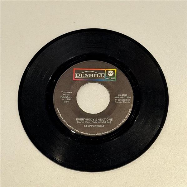 Steppenwolf Everybody's Next One 45 Album