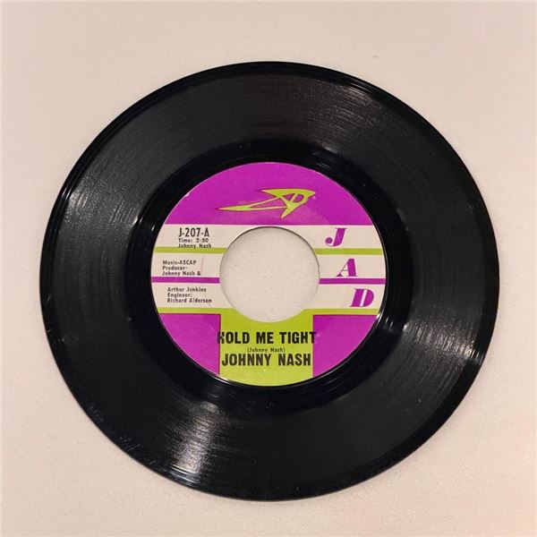 Johnny Nash Hold Me Tight 45 Album
